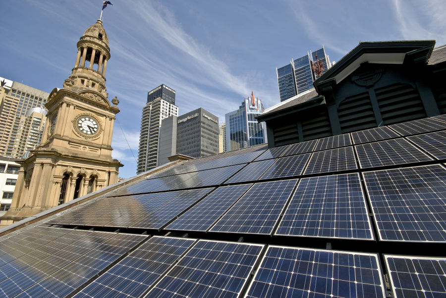 solar panels in Sydney