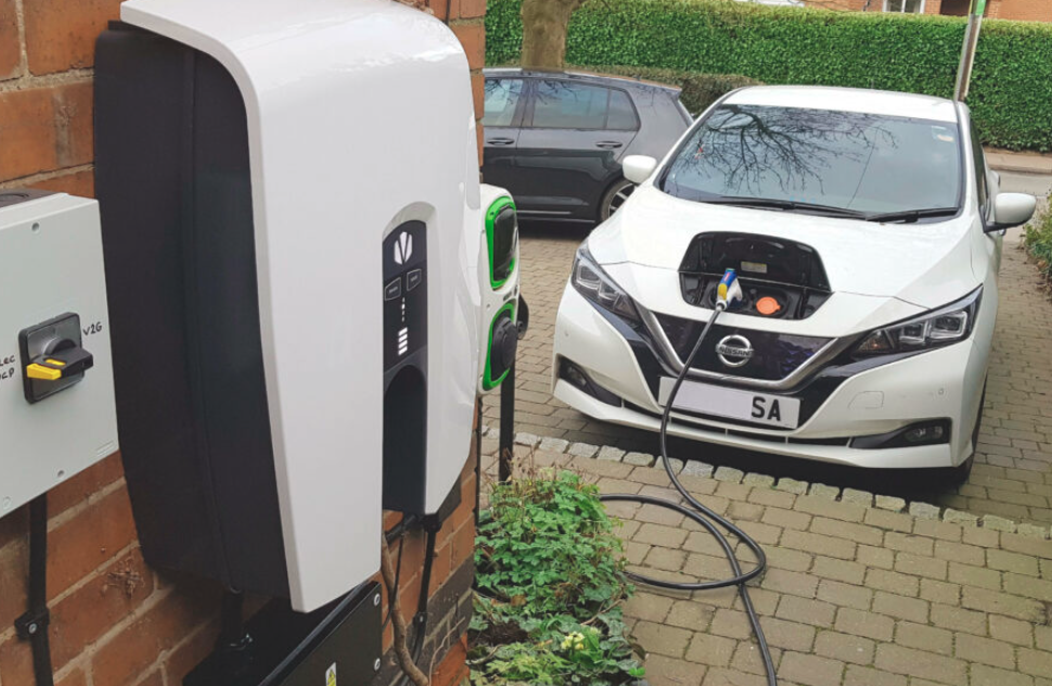 nissal leaf vehicle to grid